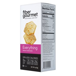 Fiber Gourmet Snack Crackers